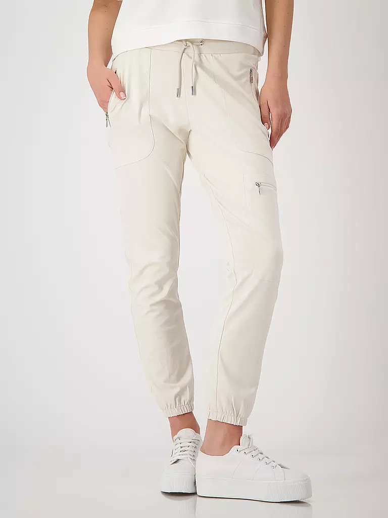 MONARI | Hose Jogging Fit  HAVANNA | schwarz