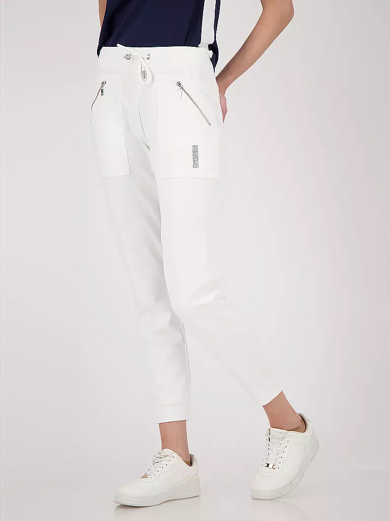 MONARI | Hose Jogging Fit  | weiss