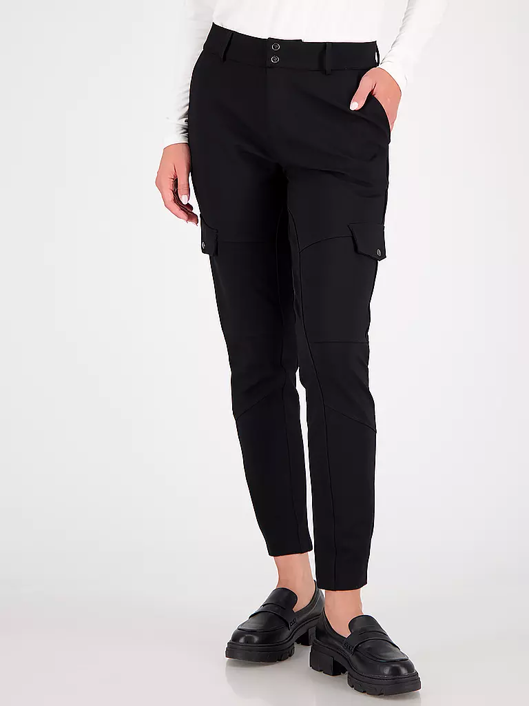 MONARI | Hose Jogging Fit | schwarz