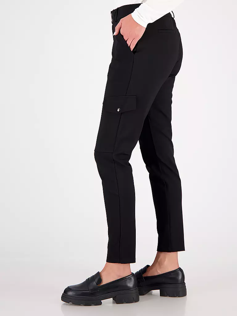 MONARI | Hose Jogging Fit | schwarz