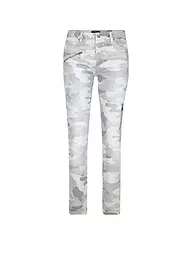 MONARI | Hose Slim Fit | hellgrau