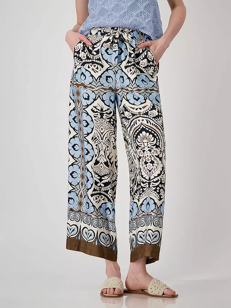 MONARI | Hose Wide Leg | blau