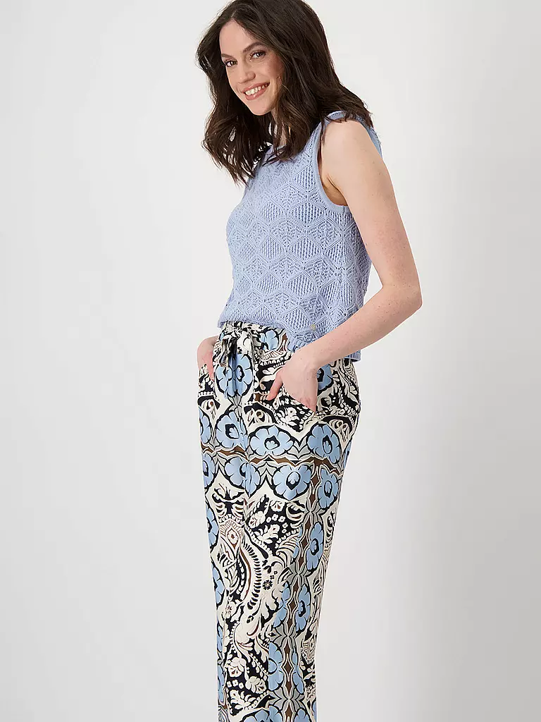 MONARI | Hose Wide Leg | blau