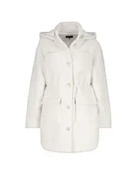 MONARI | Jacke in Felloptik | Creme