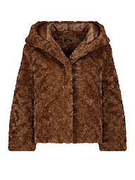 MONARI | Jacke in Felloptik | braun