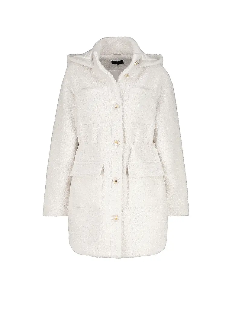 MONARI | Jacke in Felloptik | Creme