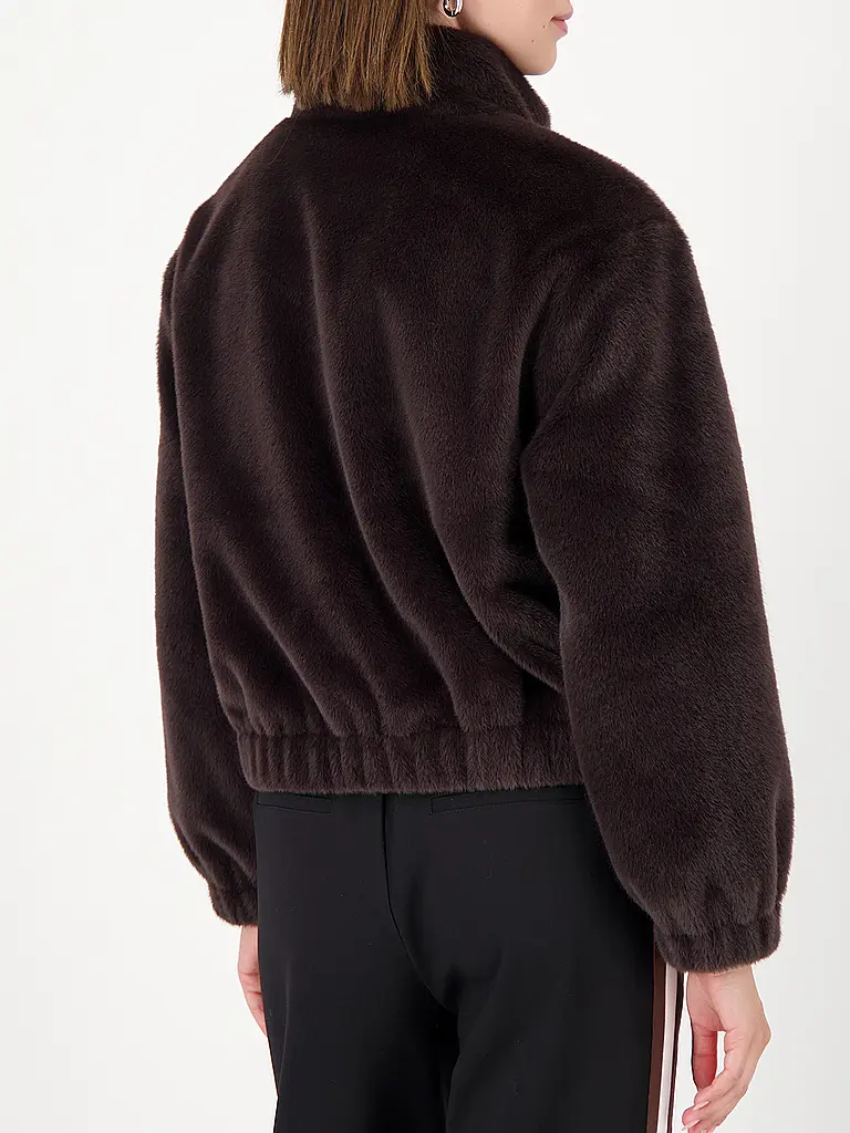 MONARI | Jacke in Felloptik |