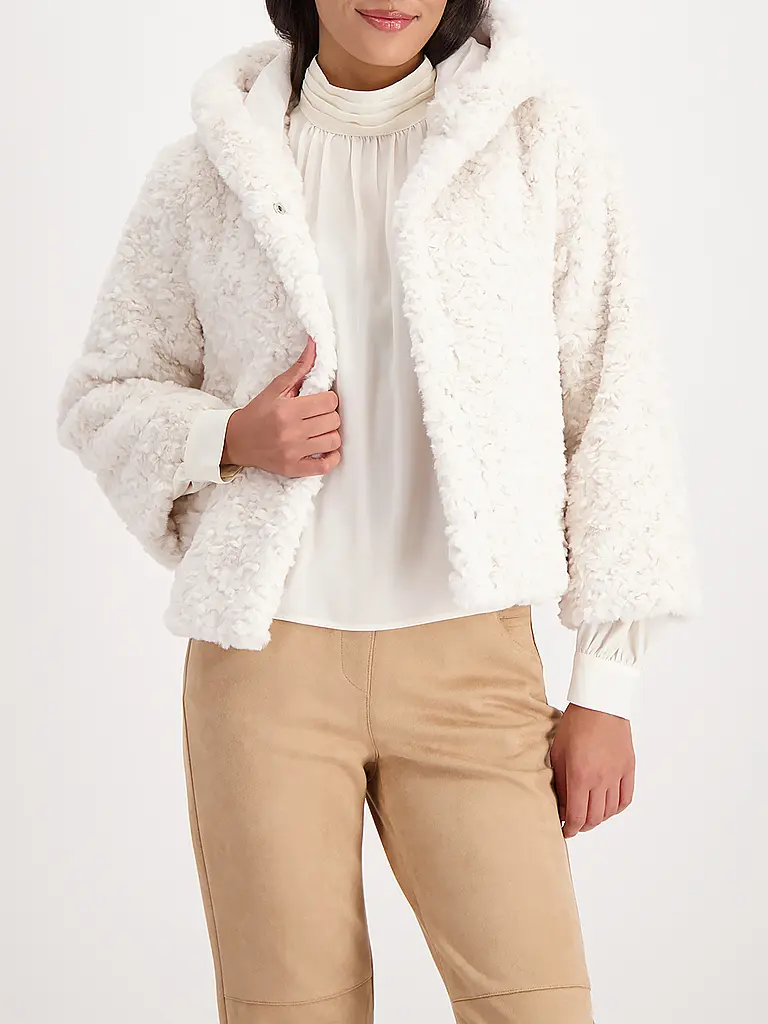 MONARI | Jacke in Felloptik |