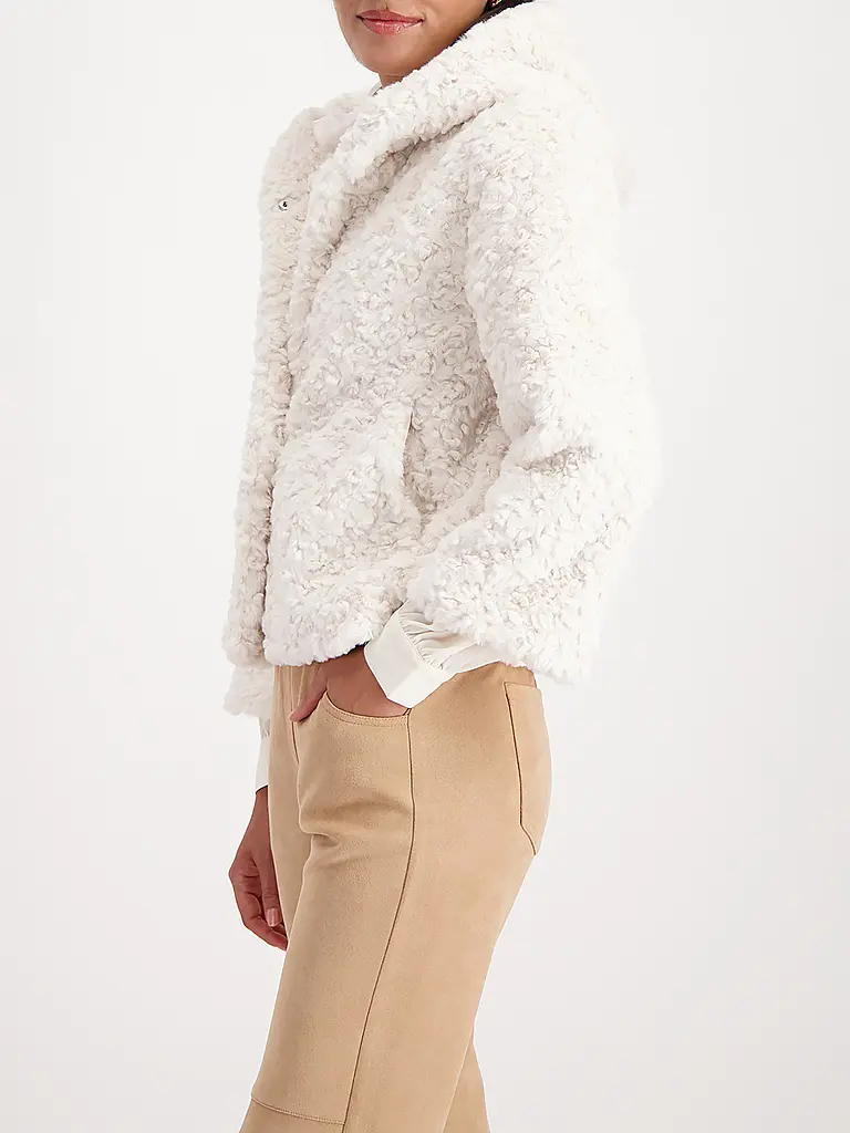MONARI | Jacke in Felloptik |