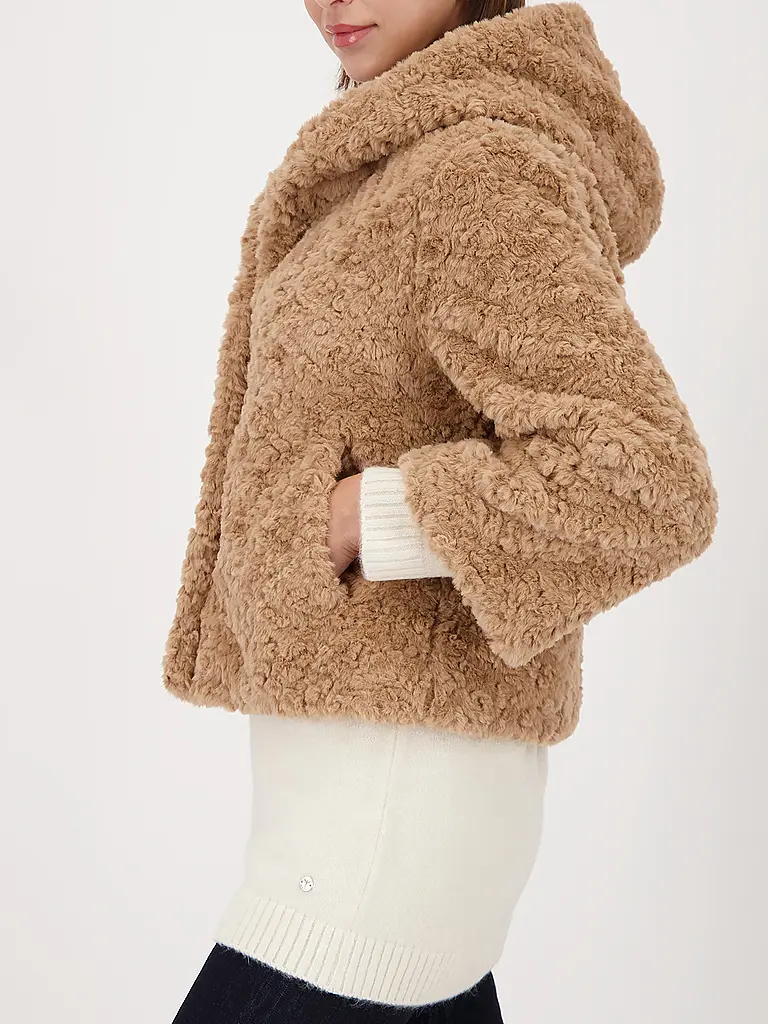 MONARI | Jacke in Felloptik | 