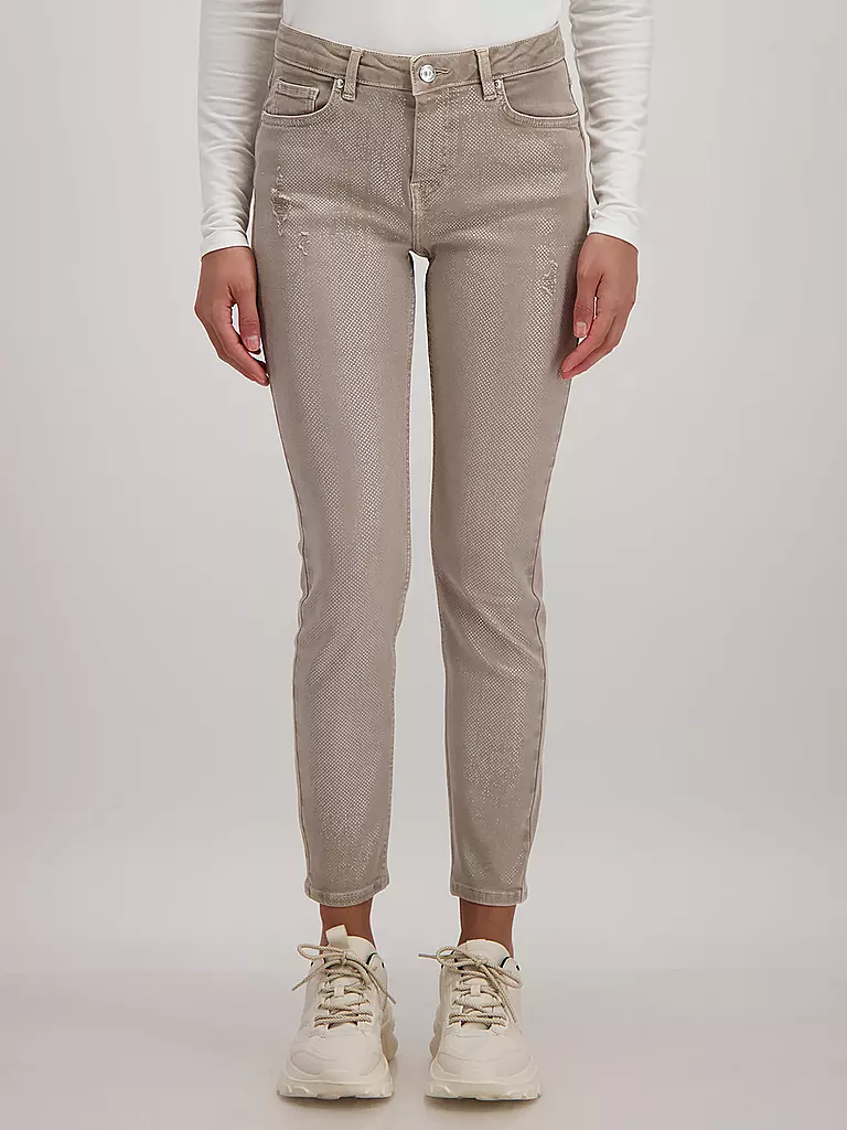 MONARI | Jeans Skinny Fit  | braun
