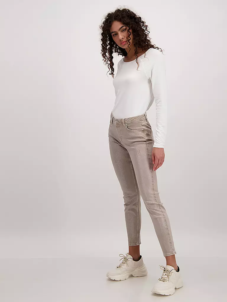 MONARI | Jeans Skinny Fit  | braun