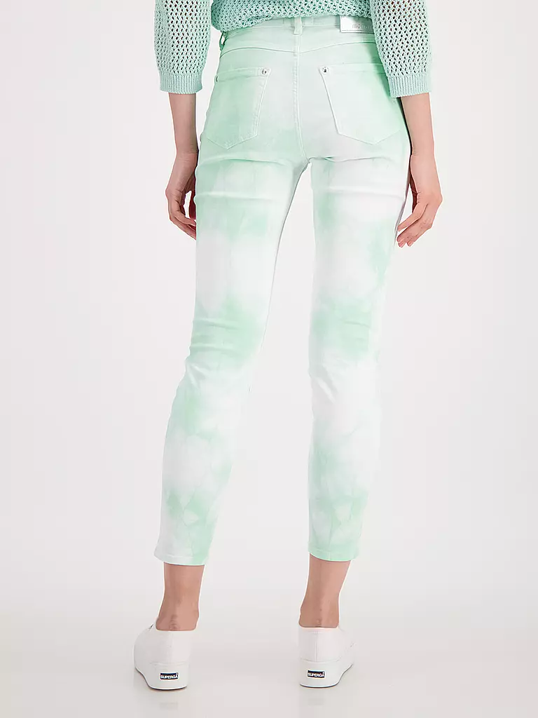 MONARI | Jeans Skinny Fit 7/8  | mint