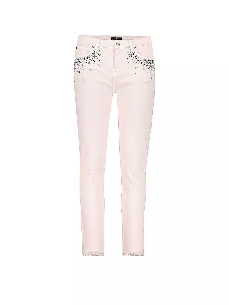 MONARI | Jeans Skinny Fit 7/8 | rosa