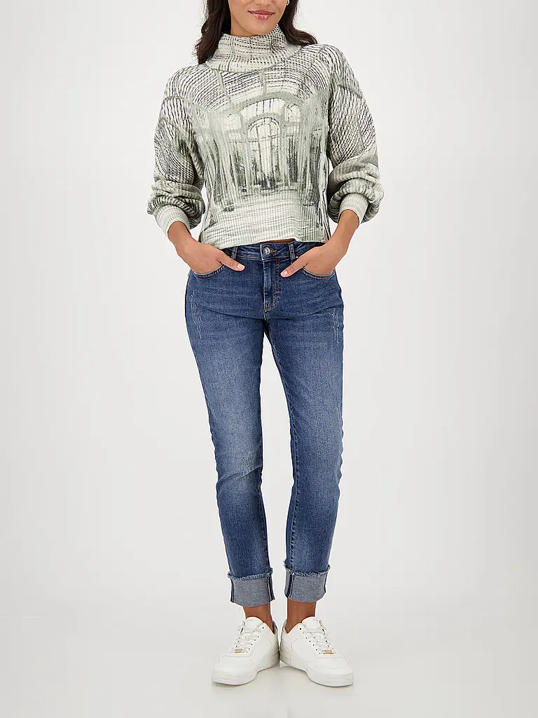 MONARI | Jeans Skinny Fit 7/8 | Blau