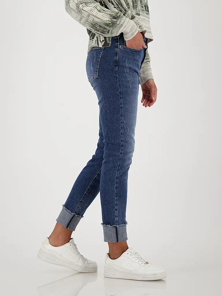 MONARI | Jeans Skinny Fit 7/8 | Blau