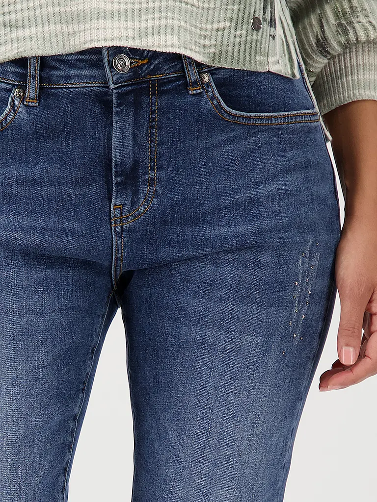 MONARI | Jeans Skinny Fit 7/8 | Blau