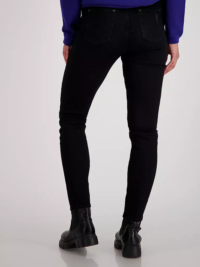 MONARI | Jeans Skinny Fit | schwarz