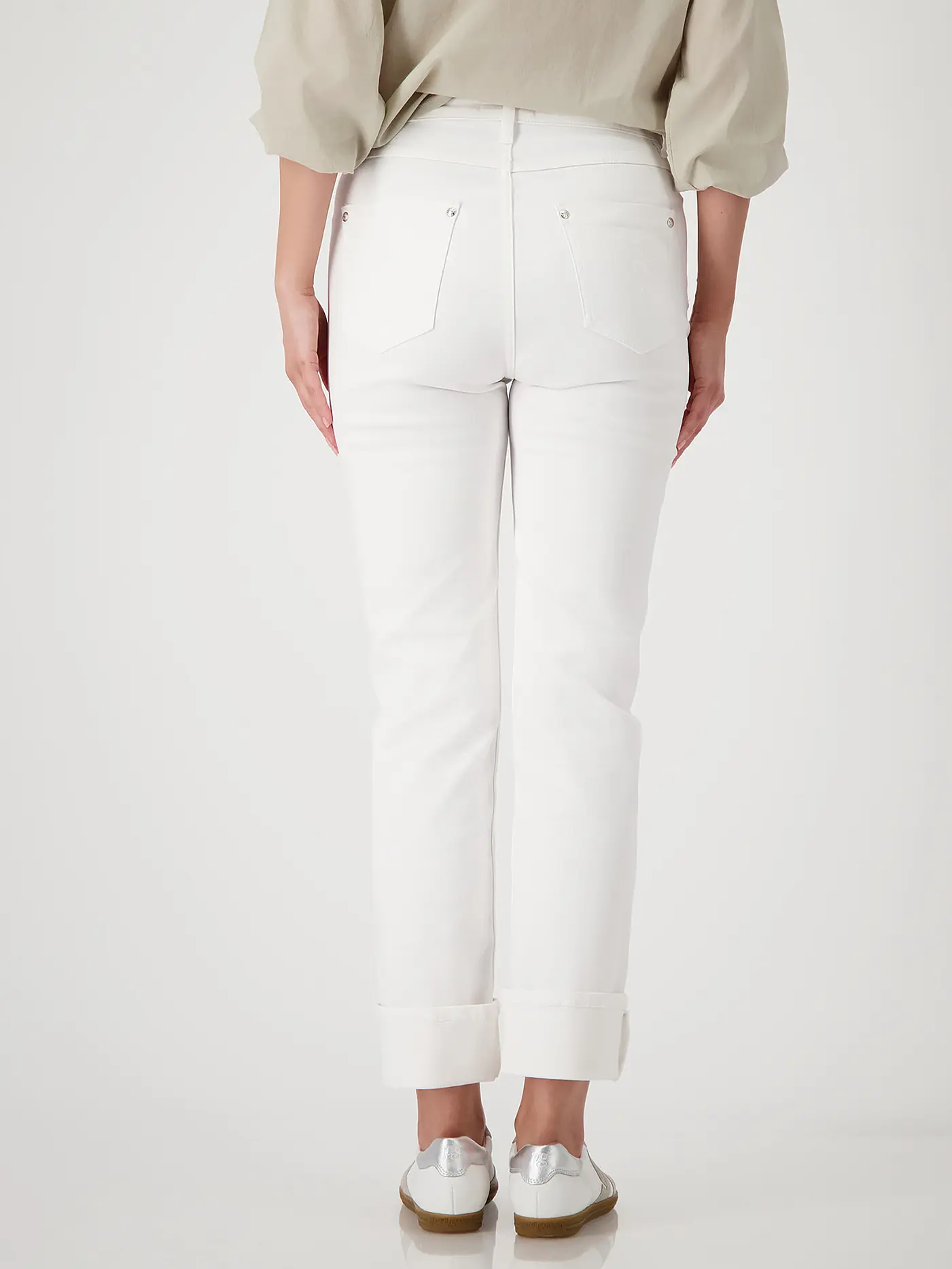 MONARI | Jeans Slim Fit  | creme