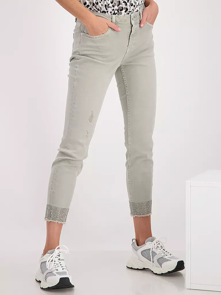 MONARI | Jeans Slim Fit  | beige