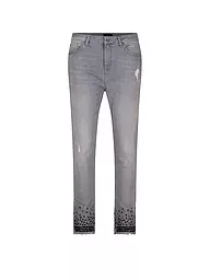 MONARI | Jeans Slim Fit 7/8  | grau