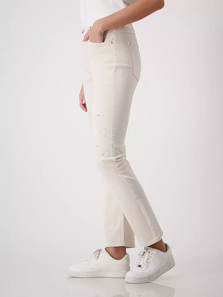 MONARI | Jeans Slim Fit | creme