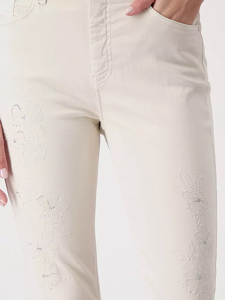 MONARI | Jeans Slim Fit | creme