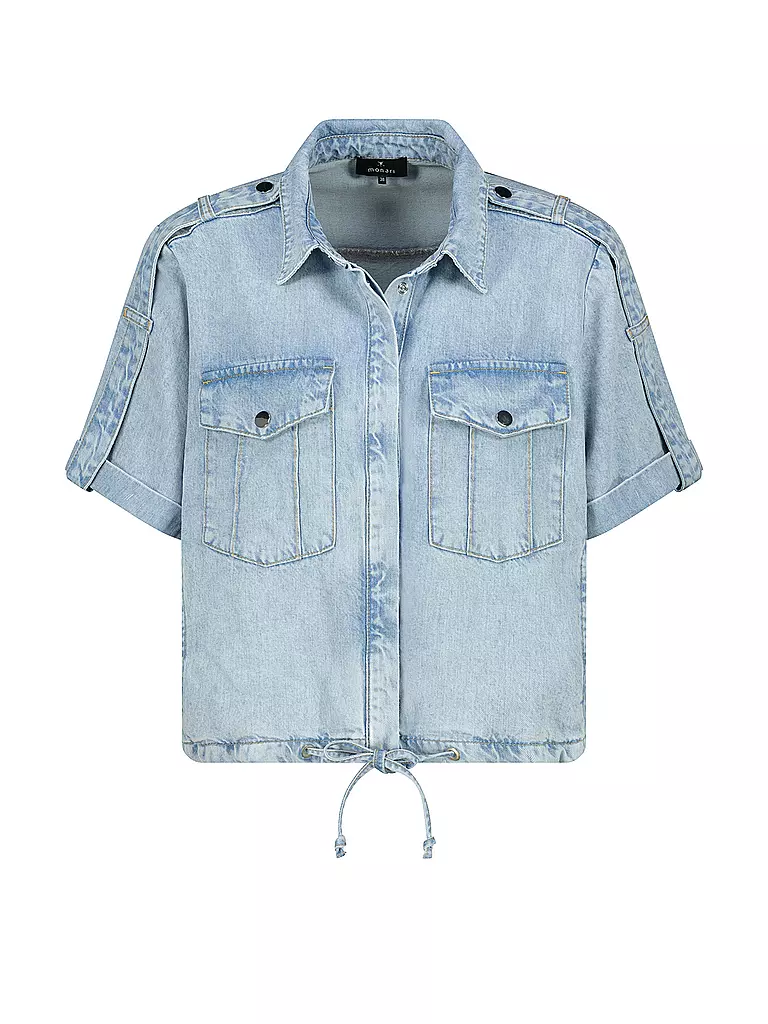 MONARI | Jeansbluse BALI | blau