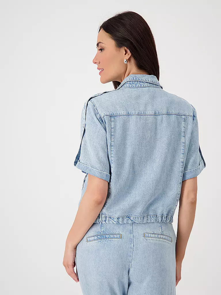 MONARI | Jeansbluse BALI | blau