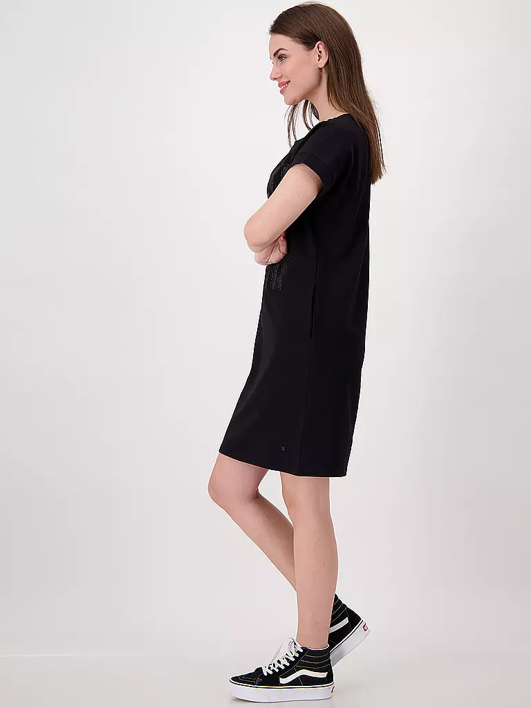 MONARI | Jerseykleid | schwarz