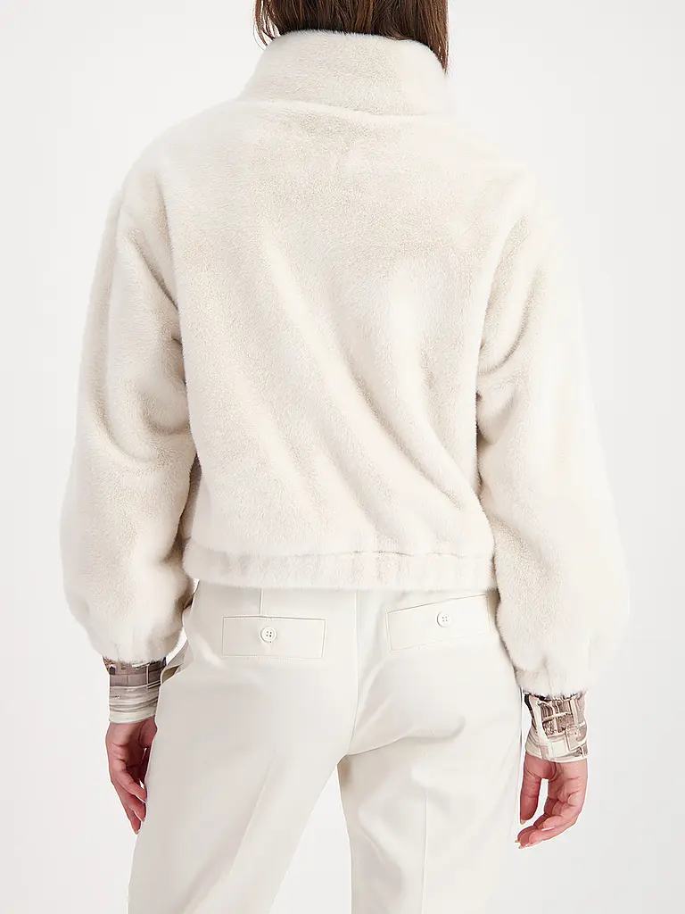 MONARI | Kunstfelljacke | Beige