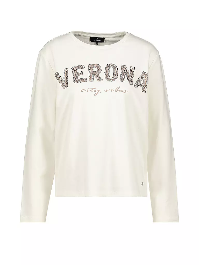 MONARI | Langarmshirt  | creme