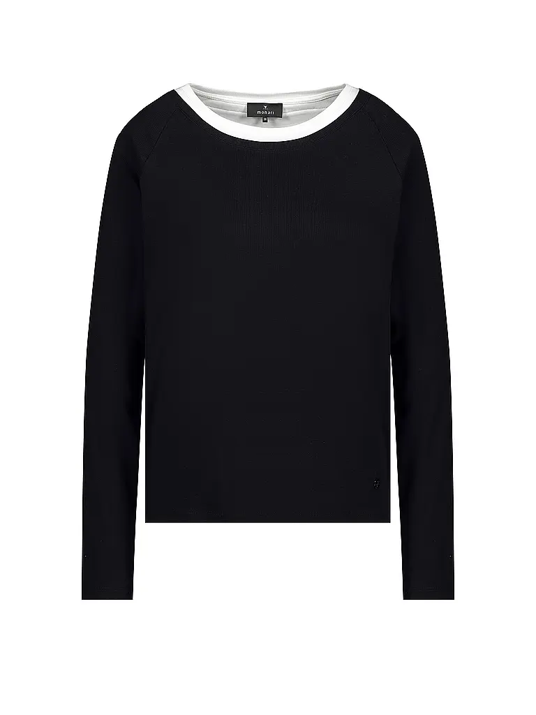 MONARI | Langarmshirt  | schwarz