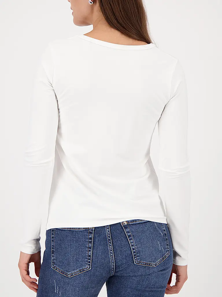 MONARI | Langarmshirt  | Creme