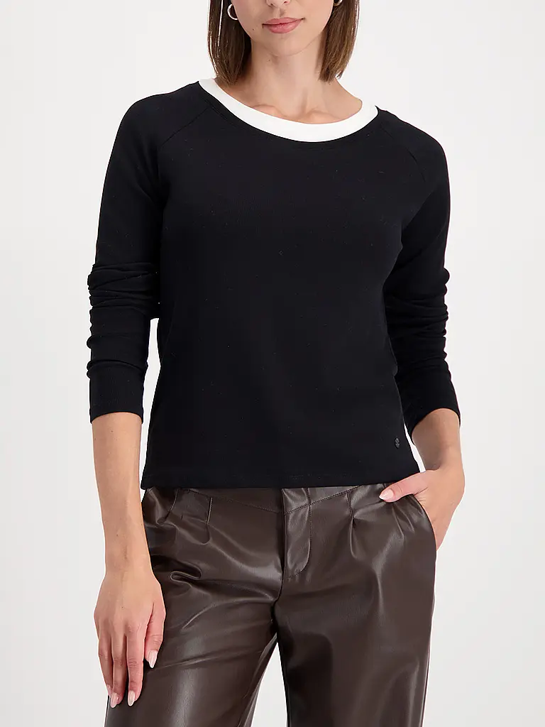 MONARI | Langarmshirt  | schwarz