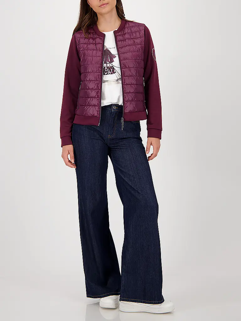 MONARI | Leichtsteppjacke  | dunkelrot