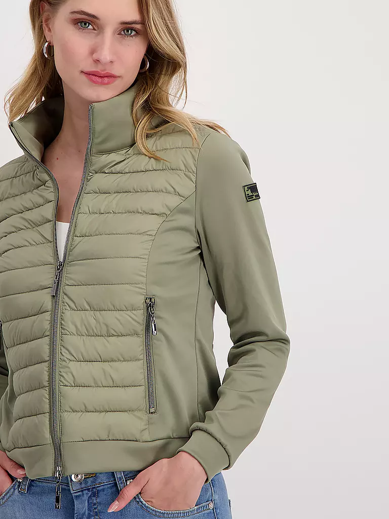 MONARI | Leichtsteppjacke  | olive