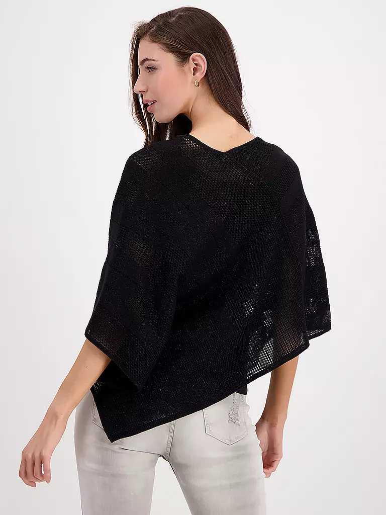 MONARI | Poncho - Cape | schwarz