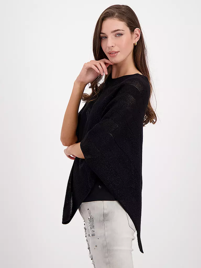MONARI | Poncho - Cape | schwarz