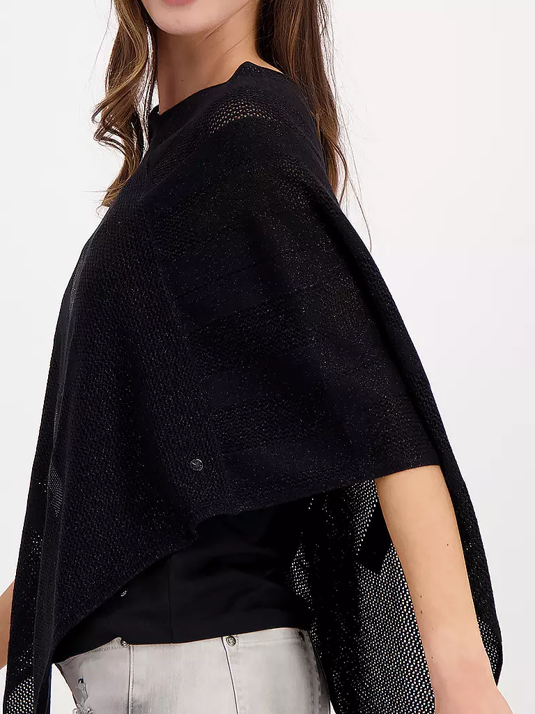 MONARI | Poncho - Cape | schwarz