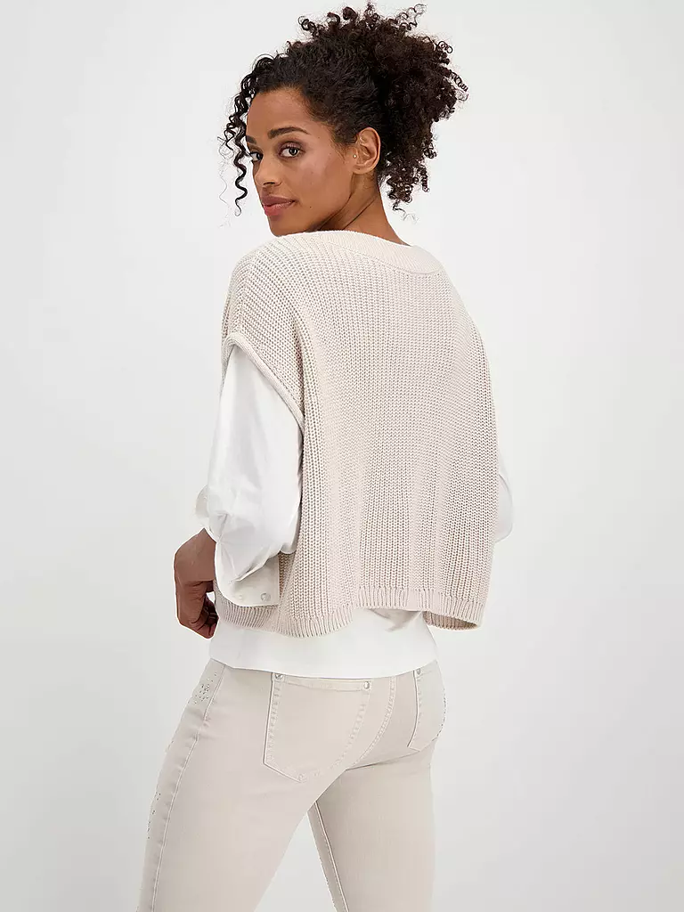 MONARI | Pullunder | beige