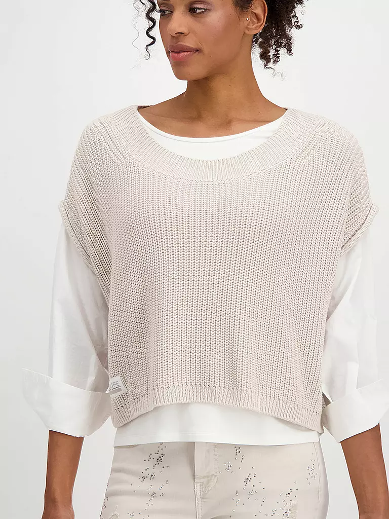 MONARI | Pullunder | beige