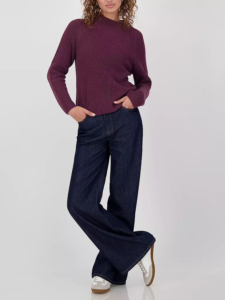 MONARI | Rollkragenpullover  | dunkelrot