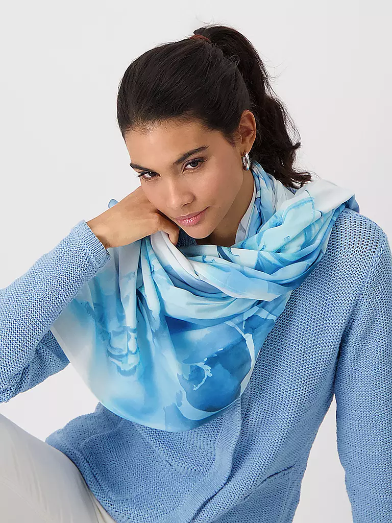 MONARI | Schal | blau