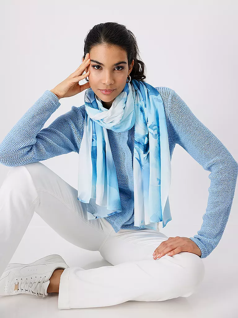 MONARI | Schal | blau