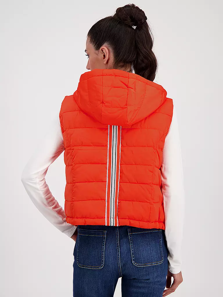 MONARI | Steppgilet | orange