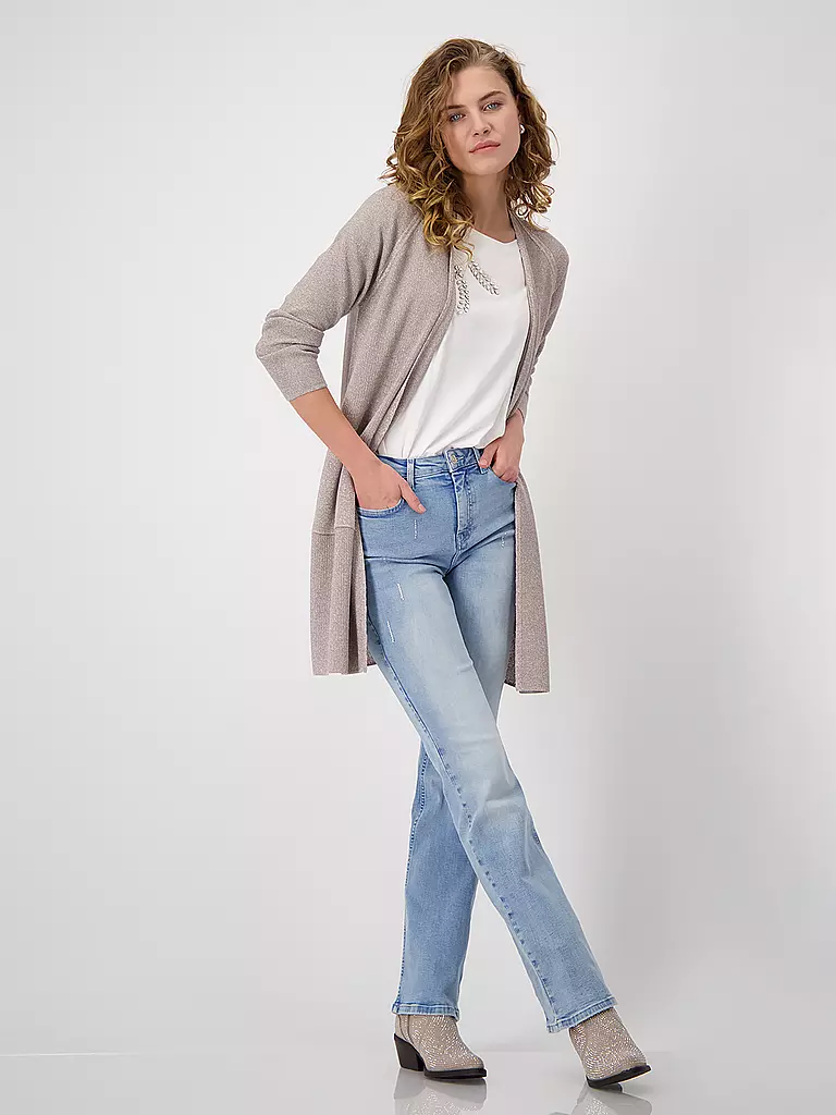 MONARI | Strickjacke  | beige