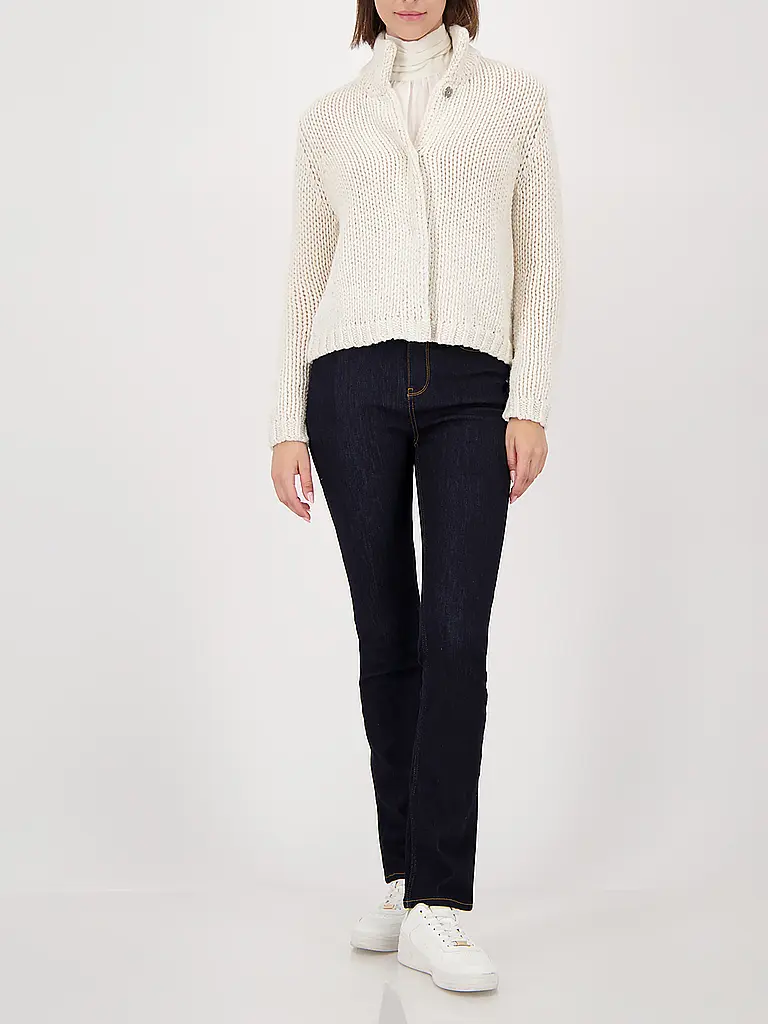 MONARI | Strickjacke  | creme