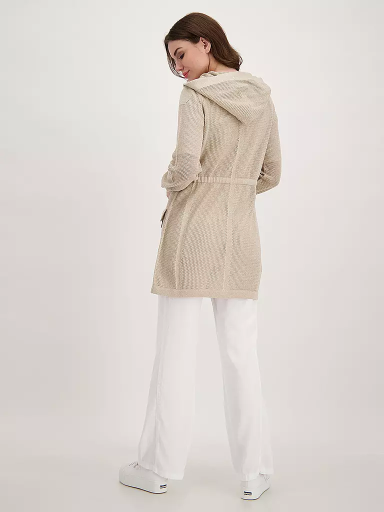 MONARI | Strickjacke  | creme