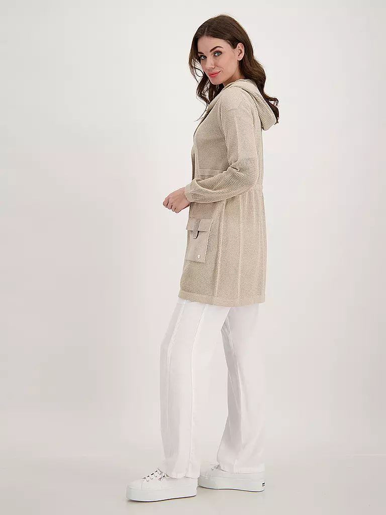 MONARI | Strickjacke  | creme